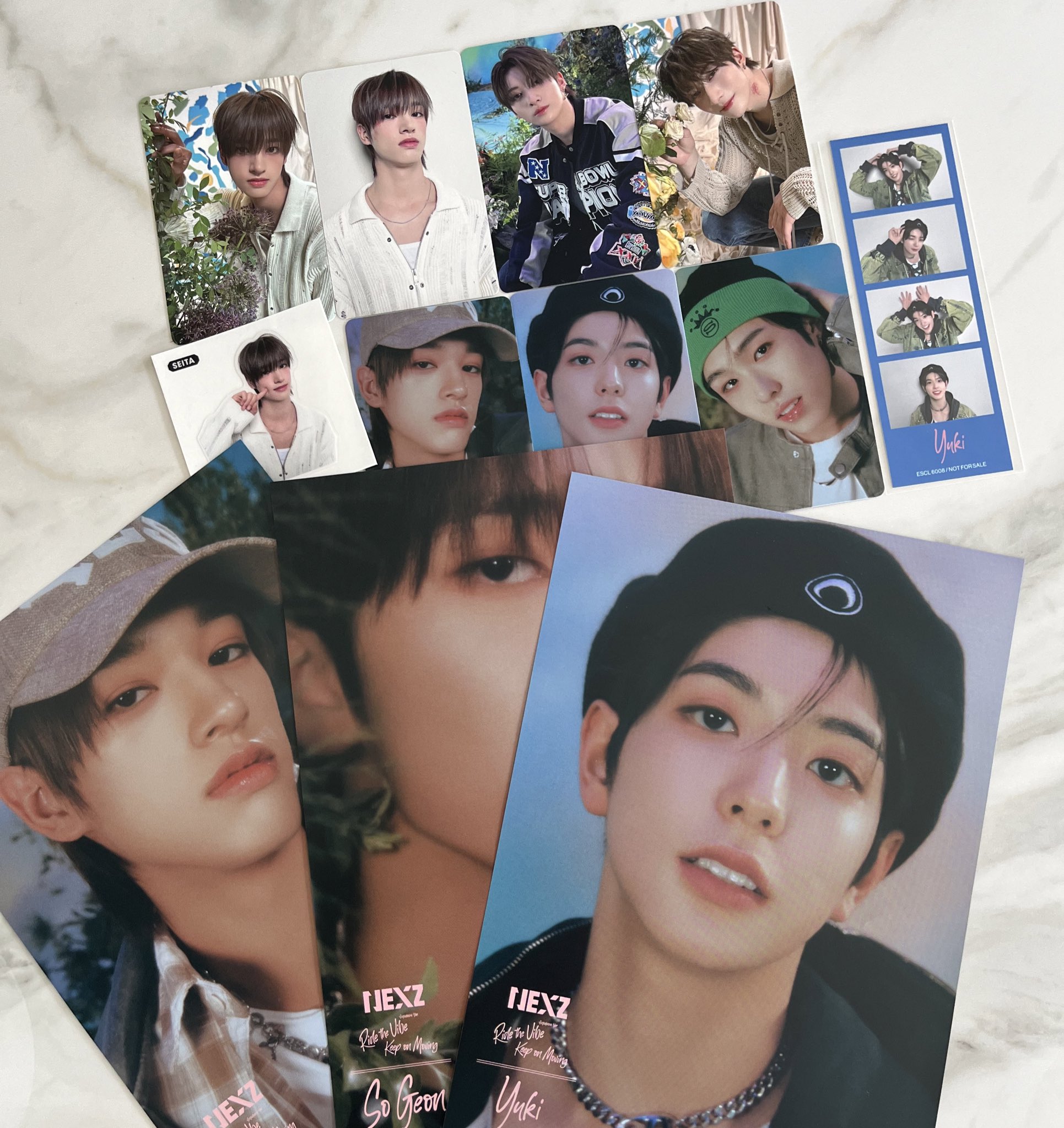 NEXZ 何気なし ユウキ YUKI タワレコフライヤー