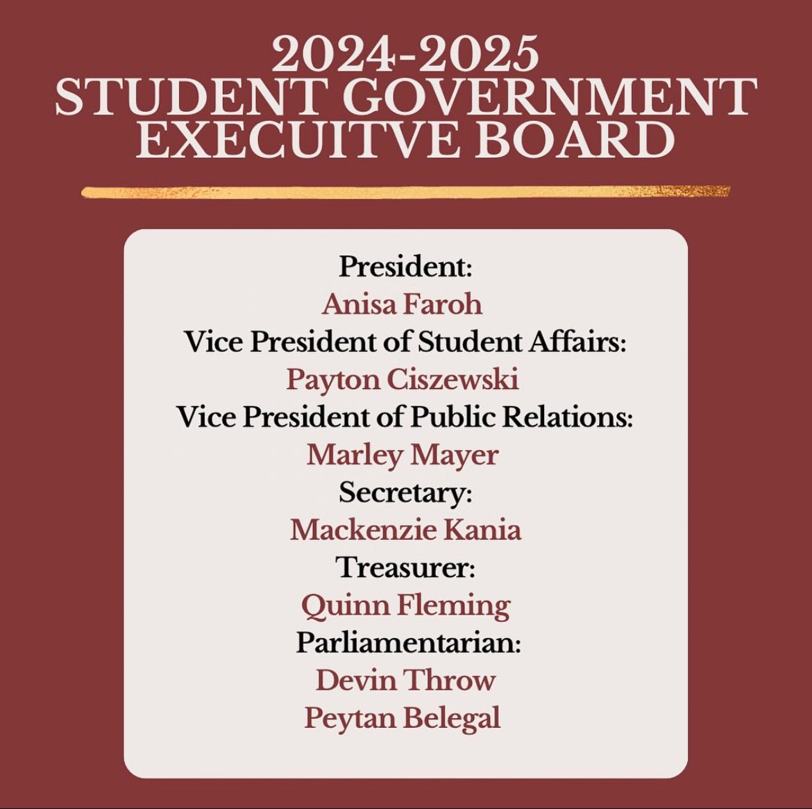 CHS Student Gov. tweet media