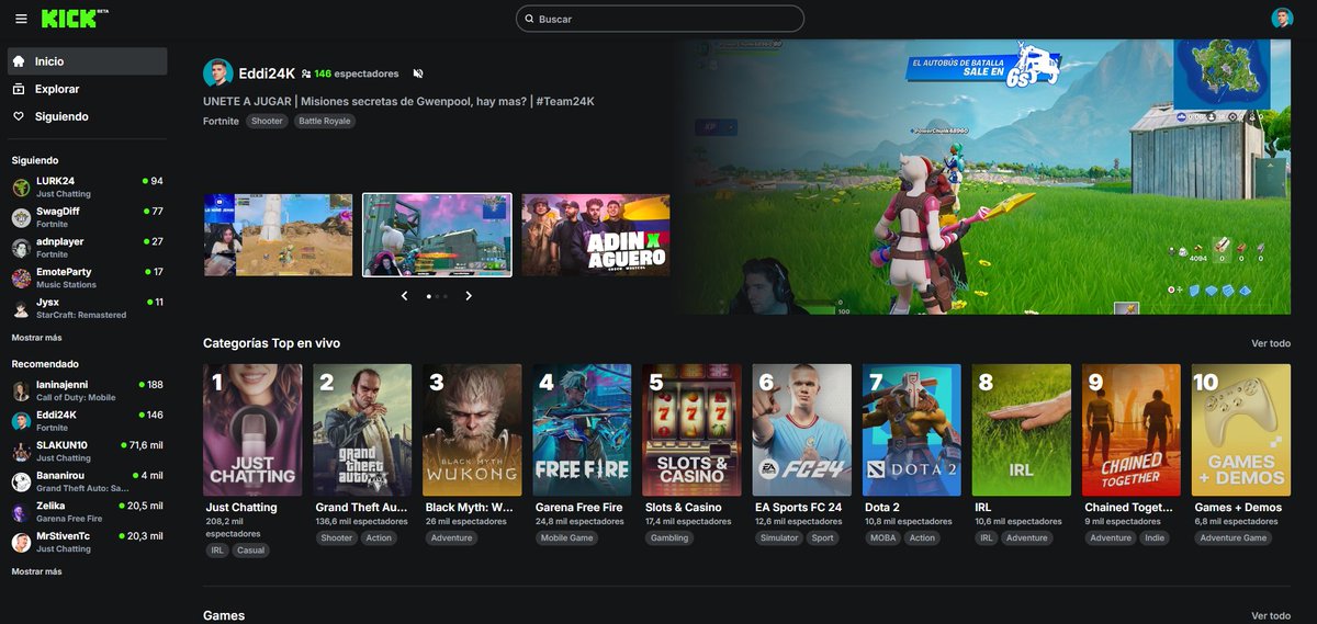Eddi24k's tweet photo. INCREIBLE DIRECTO EL DE HOY!

Gracias @kick  por las portadas de hoy que nos hicieron llegar a un pico de 375 views y gracias a mi comunidad y a los nuevos que llegaron por hacer estas cosas posibles!! https://t.co/hKZODMsBGE