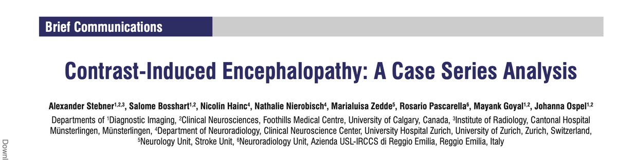 Johanna Ospel, MD PhD tweet media