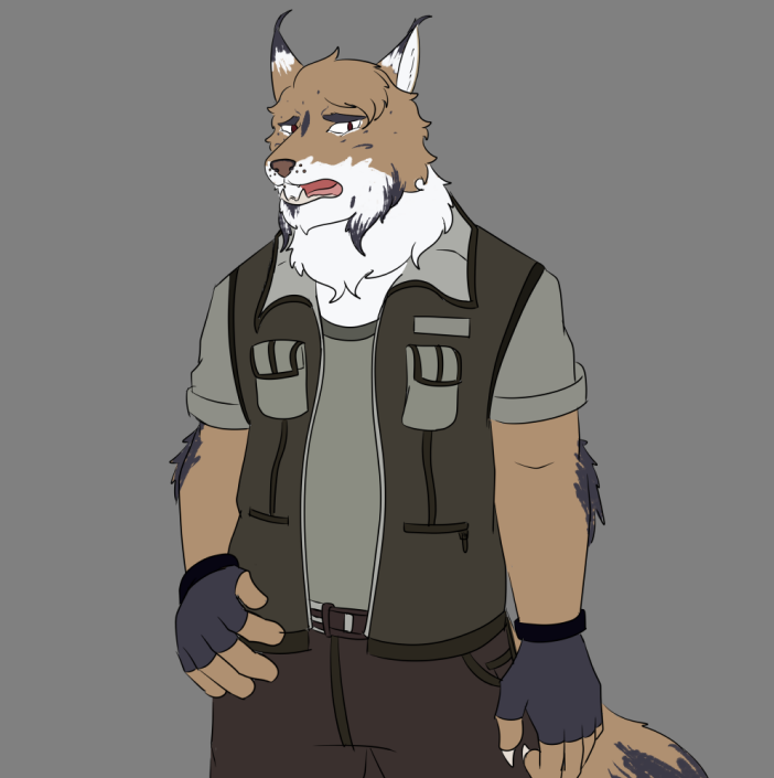 LolerDraws's tweet photo. Very fast drawing i did of my Lynx oc i havent touched in a while lmao.

#furryart #furry https://t.co/nDDudNa7U8