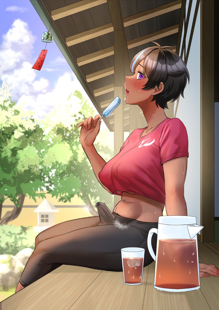 夏を終わらせない硬い意思🍉