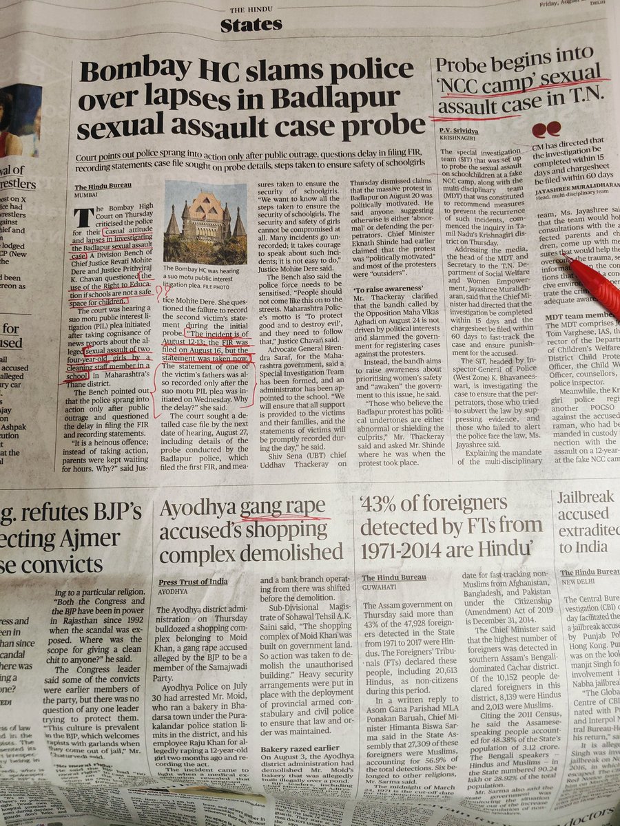 aphrodite__20's tweet image. Everywhere rapes, gangrapes, sexual assault cases.
We as society have literally normalised these cases that they are so common that we don&apos;t even bat an eye until the victim is brutally tortured &amp;amp; murdered after the rape.

#sexualassault #rapecases