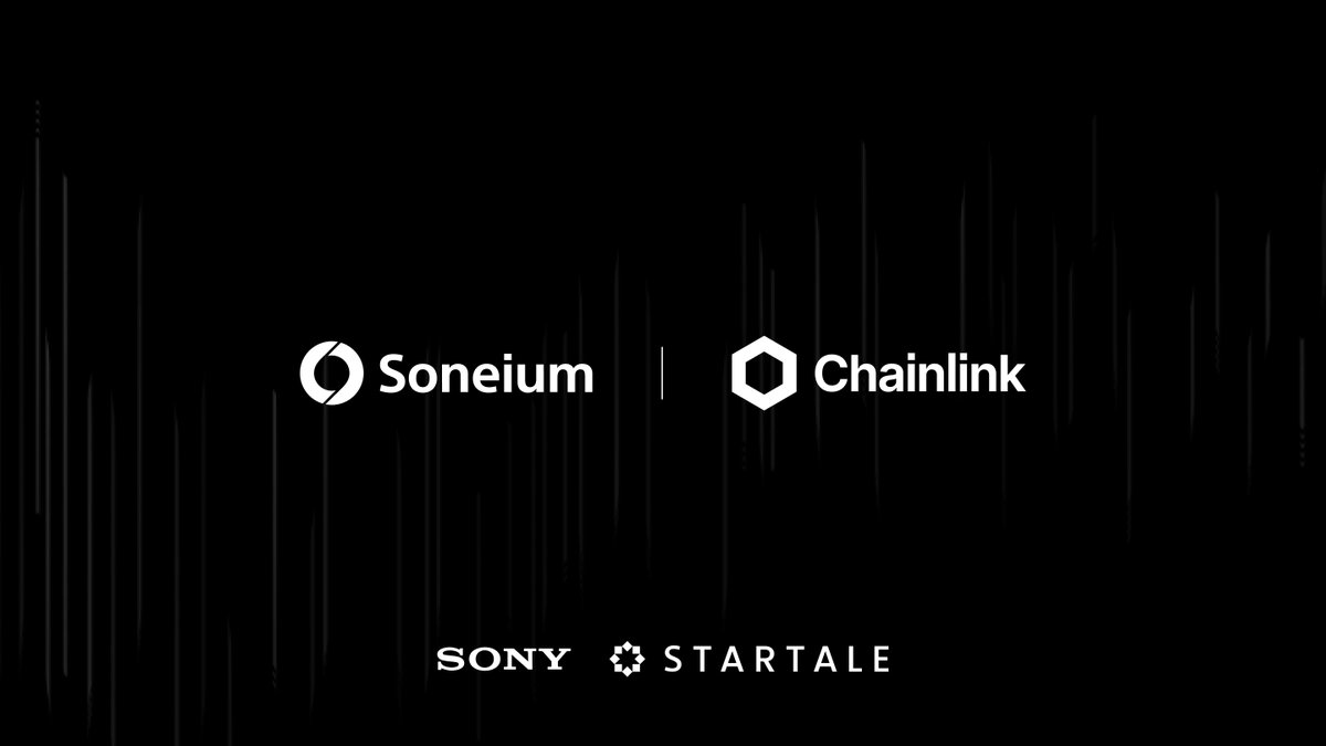 .@Soneium—a next-gen blockchain by #Sony Group and <a href="/StartaleHQ/">Moved to StartaleGroup</a>—has chosen Chainlink as its premier launch partner.

By integrating the Chainlink platform, Soneium leverages the infrastructure needed to drive adoption as it enters the blockchain industry.
soneium.org/en/blog/introd…