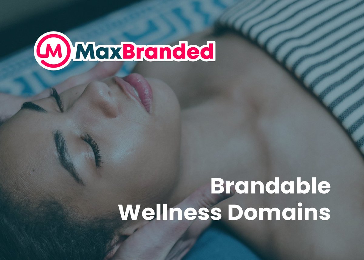 You've decided to launch an amazing wellness business. Congratulations!

As part of your #BrandStrategy, get a name with a captivating personality that helps people fall in love with, and share your products.  

Peruse our variety of wellness domains at MaxBranded.com/WellnessDomains