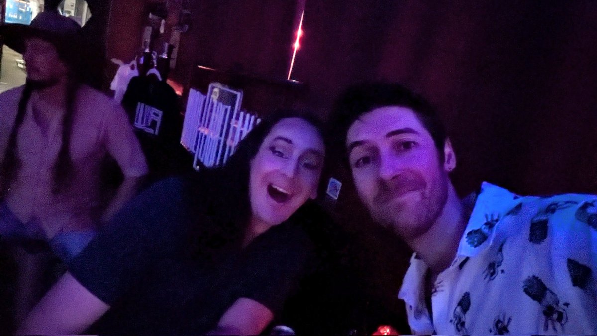 Gettin' our groove on at the legendary <a href="/LoungeHo/">Hi Ho Lounge</a> tonight in NOLA!