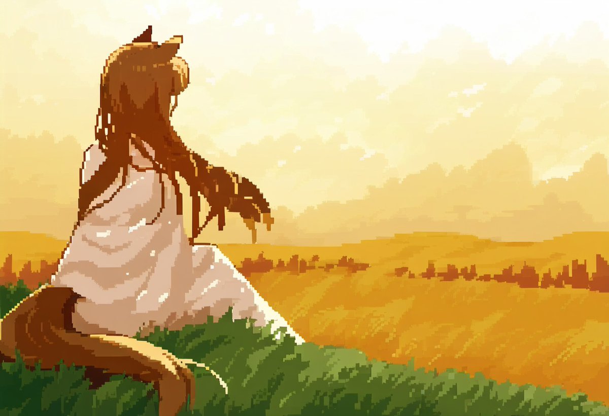 holo_2024's tweet photo. wolf on the field
#狼と香辛料 #spice_and_wolf https://t.co/2Kz7RoNJjA