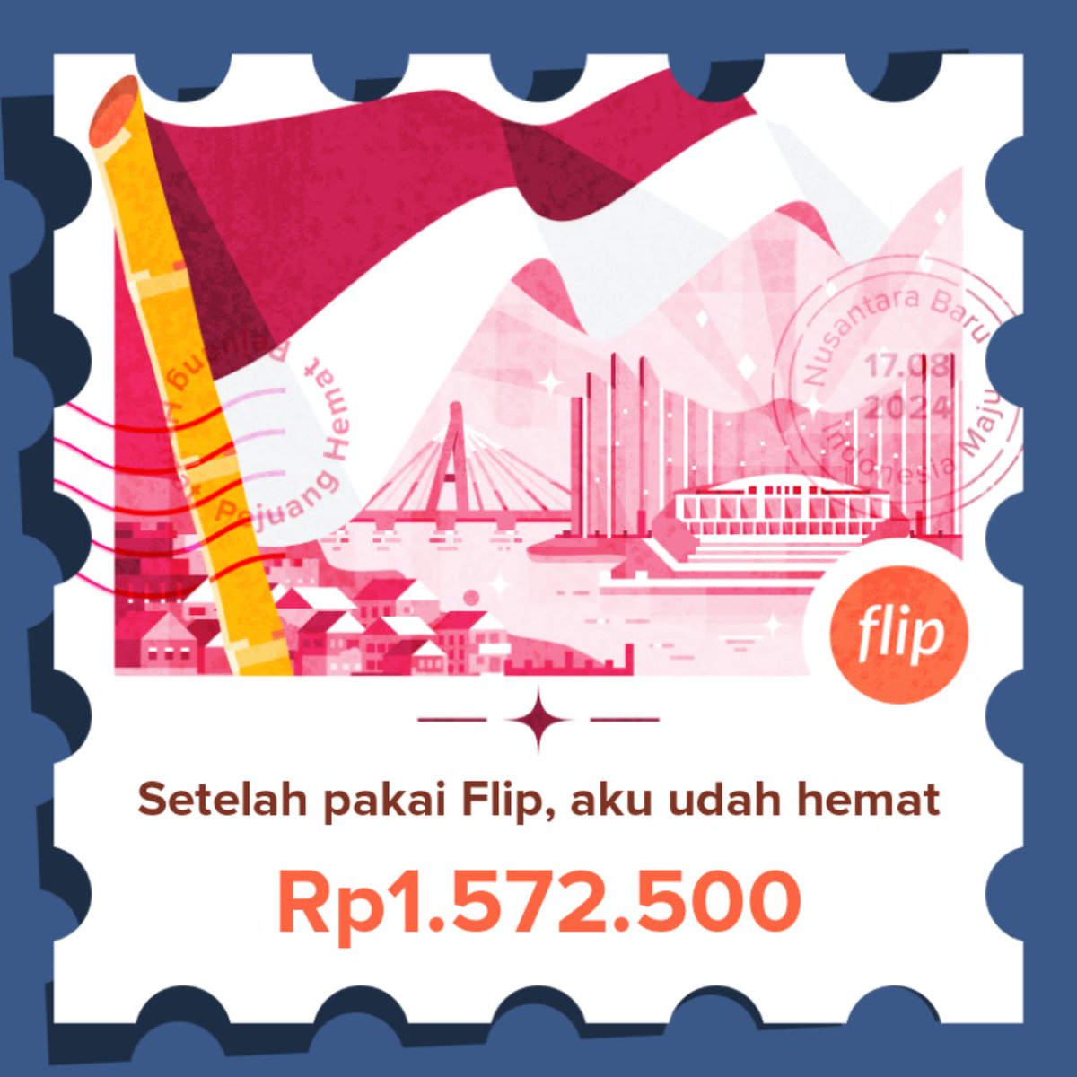 danni_syah's tweet photo. Tau nggak? Sejak pakai Flip, aku udah hemat Rp1.572.500, soalnya transfer dan bayar ini itu jadi lebih irit. Lumayan banget, kan?

Kamu juga bisa jadi hemat, lho! Yuk, download Flip untuk nikmati fiturnya: https://t.co/oVfRpMOFbk https://t.co/B9Kf01a8rQ