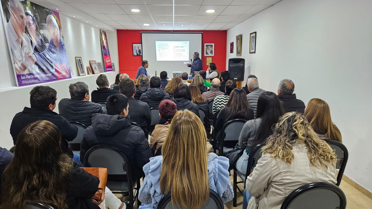 Acercar las políticas de Gobierno a la comunidad, es nuestro objetivo como partido y por eso seguimos recorriendo la provincia. Hoy llegamos a San Martín, con las nuevas medidas para afrontar las contingencias climáticas.
