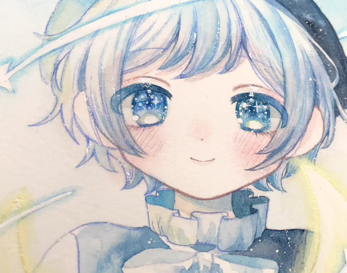 原画めちゃキラキラです.*・゜ .゜・*. #やすらぎを生むもの 
