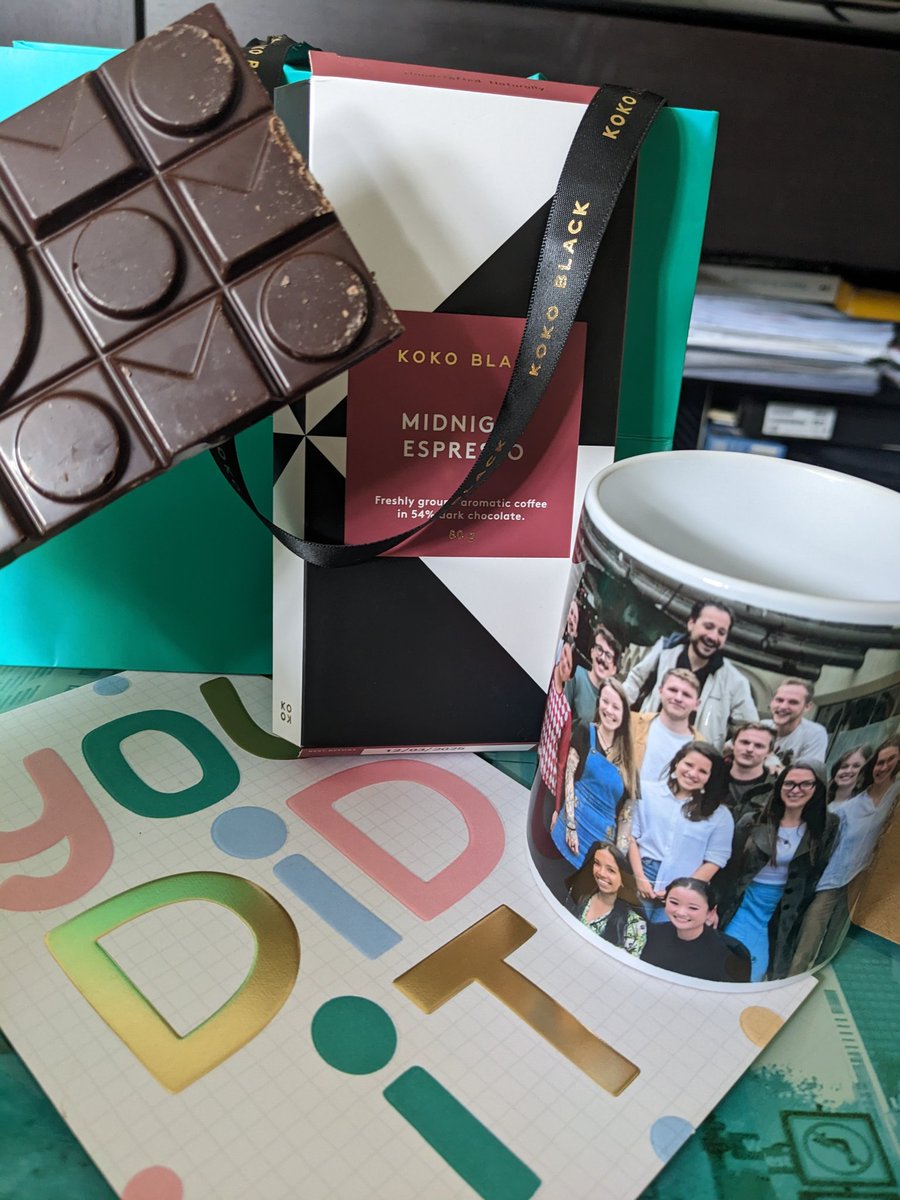 Gabriela C. Melo (@gabriela_melogc) on Twitter photo Thanks <a href="/BBM_Wong/">Bob Wong (@bbmwong.bsky.social)</a> lab for all the support during my PhD and for last night celebration (we forgot to take photos 🫠 haha). I am now enjoying a coffee in my new lab themed mug ☕ and this delicious choc 🍫. Thx <a href="/UpamaAich/">Upama Aich</a> for organising ❤️ you all are the best ❤️ Thanks <a href="/BBM_Wong/">Bob Wong (@bbmwong.bsky.social)</a> lab for all the support during my PhD and for last night celebration (we forgot to take photos 🫠 haha). I am now enjoying a coffee in my new lab themed mug ☕ and this delicious choc 🍫. Thx <a href="/UpamaAich/">Upama Aich</a> for organising ❤️ you all are the best ❤️