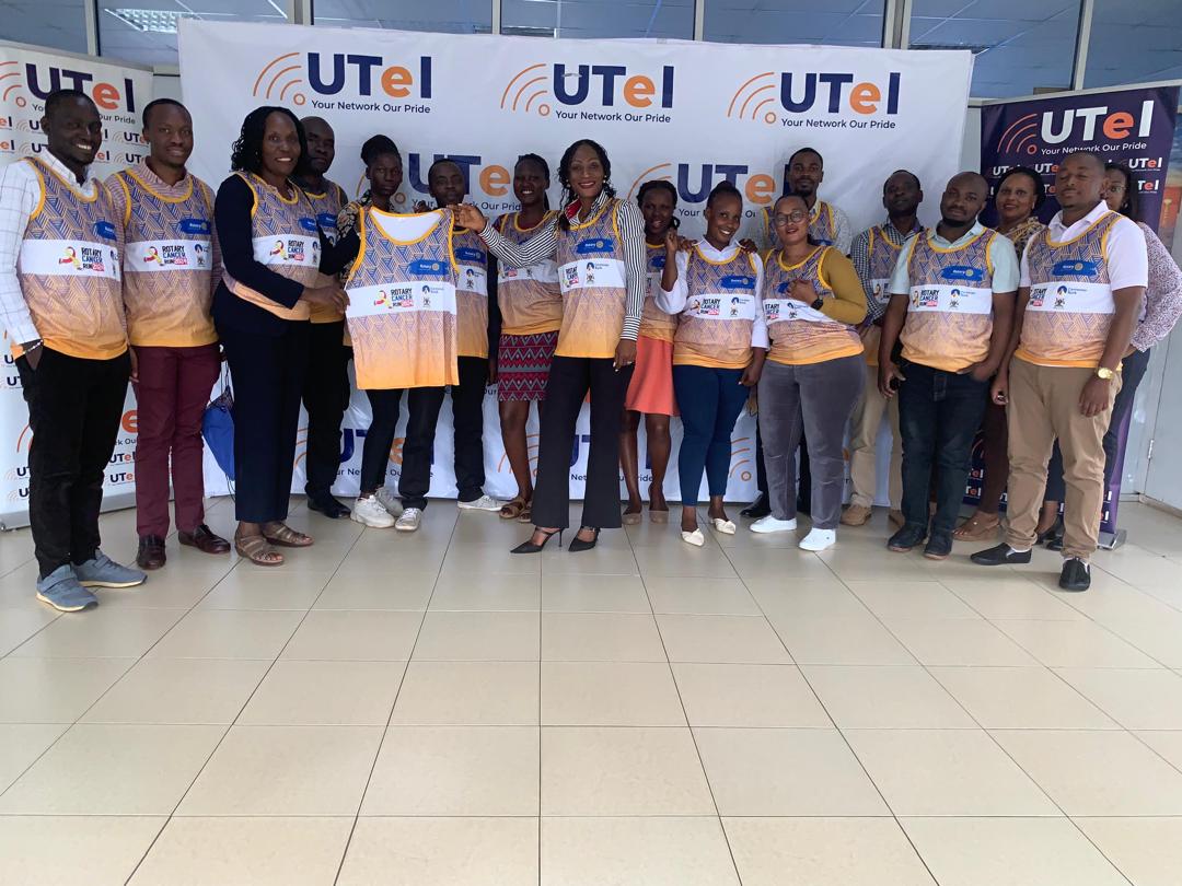 RCkasangati's tweet photo. Uganda Telecommunication Corporation @Utcl_ug in partnership with RC Kasangati joins the cause of kicking out Cancer through the Cancer Run @UgRotaryCancerP initiative
#CancerRun24
#TearGasRepublic
#RCKasangati https://t.co/aMaTaRetj0