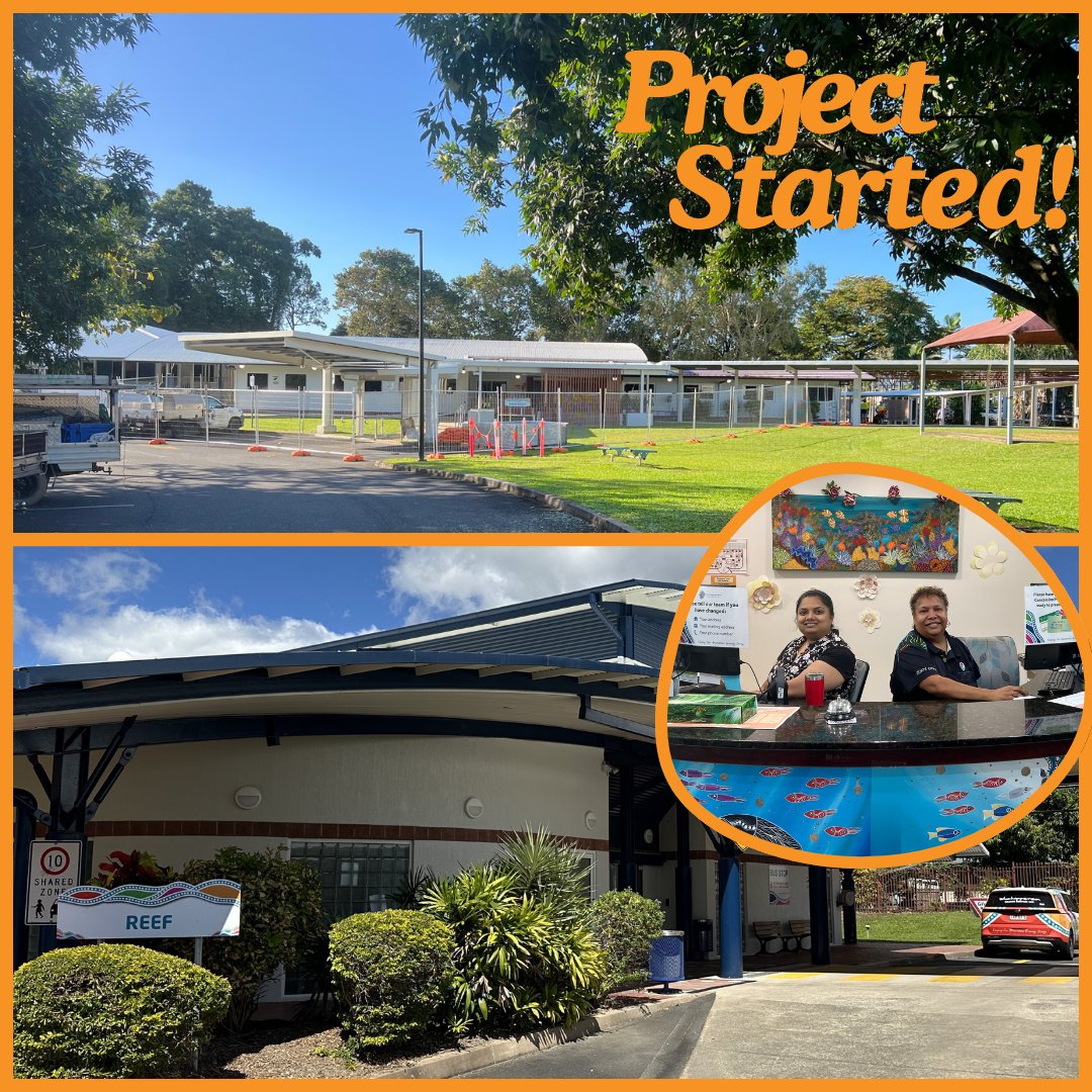 Work has started on our Breathe Easy project at our Manoora campus! Our Rainforest building is officially closed and we are ready to see you at our Reef building!