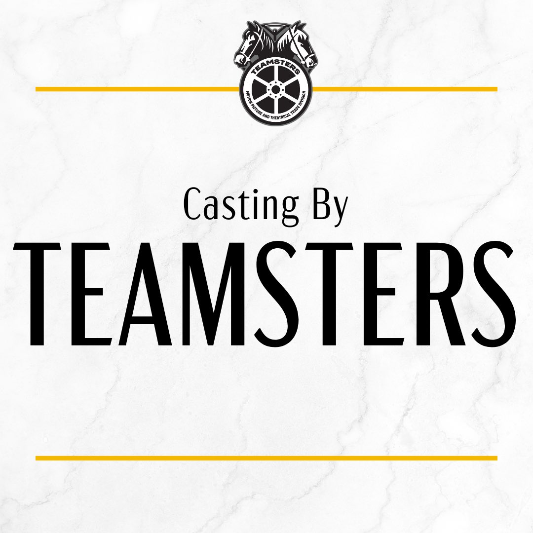 DeLiziaCasting's tweet photo. #CastingByTeamsters
@Teamsters_399 #HollywoodCasting https://t.co/5QjaeSjiys