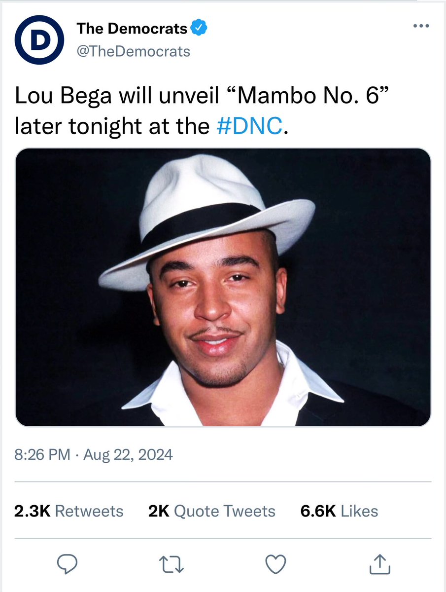 MikeBeauvais's tweet photo. Wow, they weren’t kidding about a special musical guest at the DNC tonight. https://t.co/0bFd6fukYp