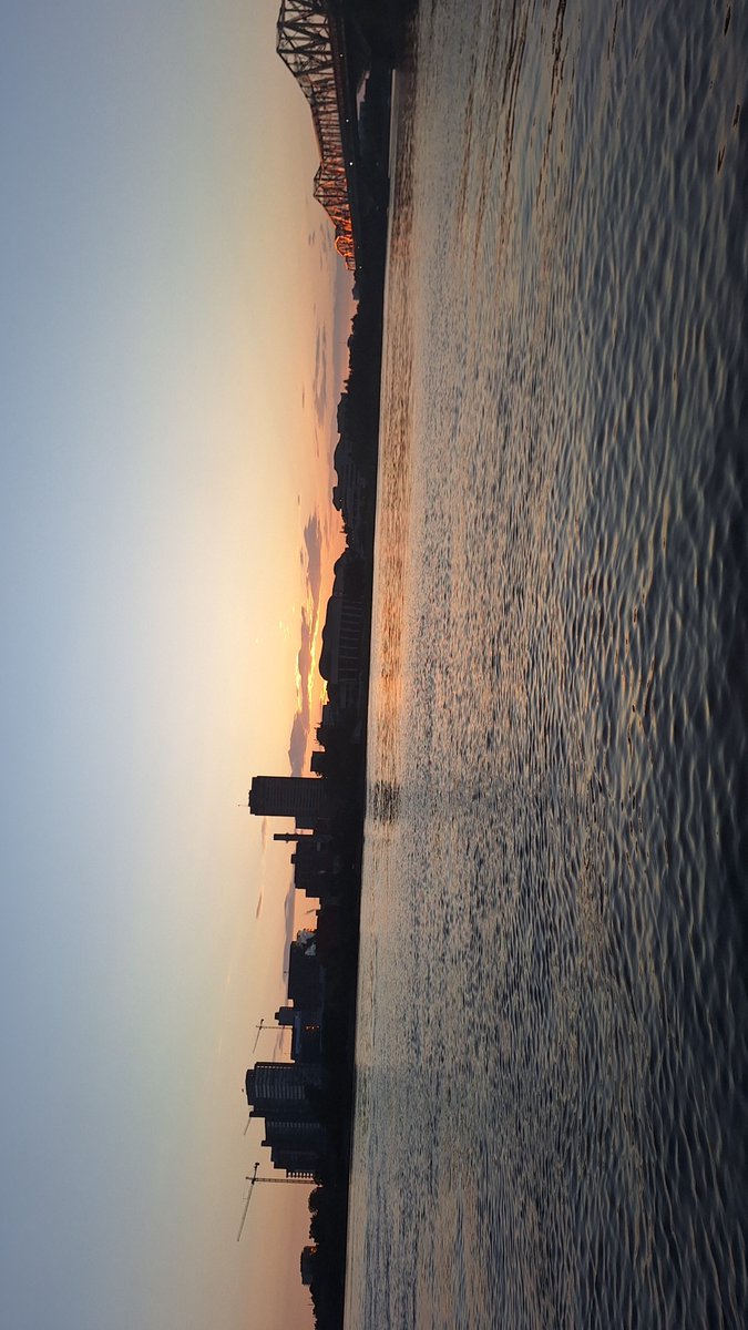 Canada sunset goes crazy