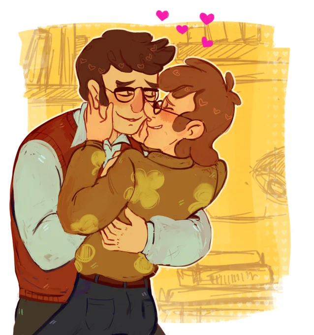 this art is from 8 years ago and im lowkey embarrassed but if gravity falls is going big again need you know i knew they was gay #fiddauthor 