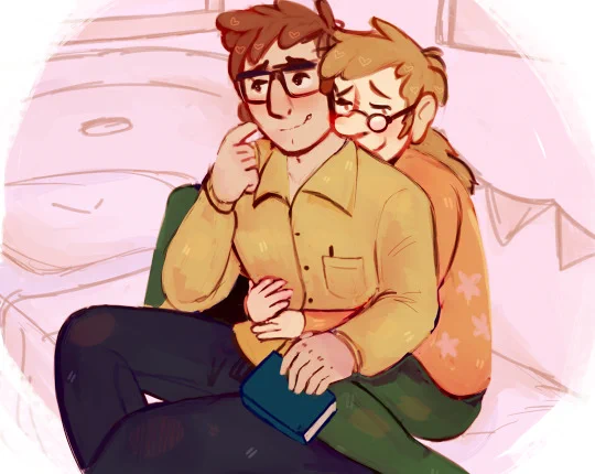 this art is from 8 years ago and im lowkey embarrassed but if gravity falls is going big again need you know i knew they was gay #fiddauthor 