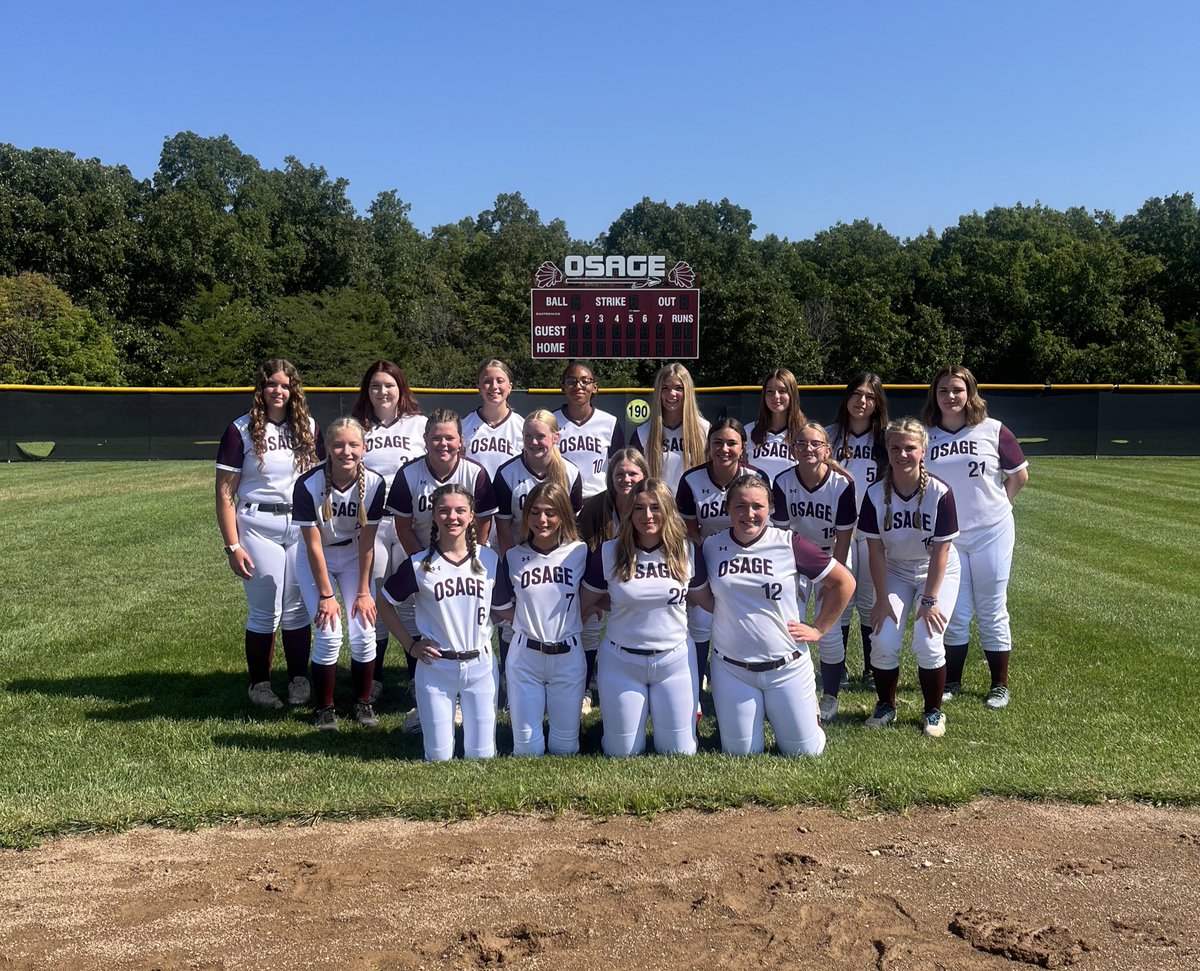 Osage Indians Softball tweet media