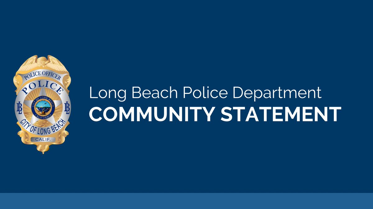 LBPD's tweet image. A message from the #LBPD regarding vacancies and response times:

Like law enforcement agencies across the nation, the Long Beach Police Department is experiencing historic challenges in recruiting and retaining police officers. The circumstances creating these