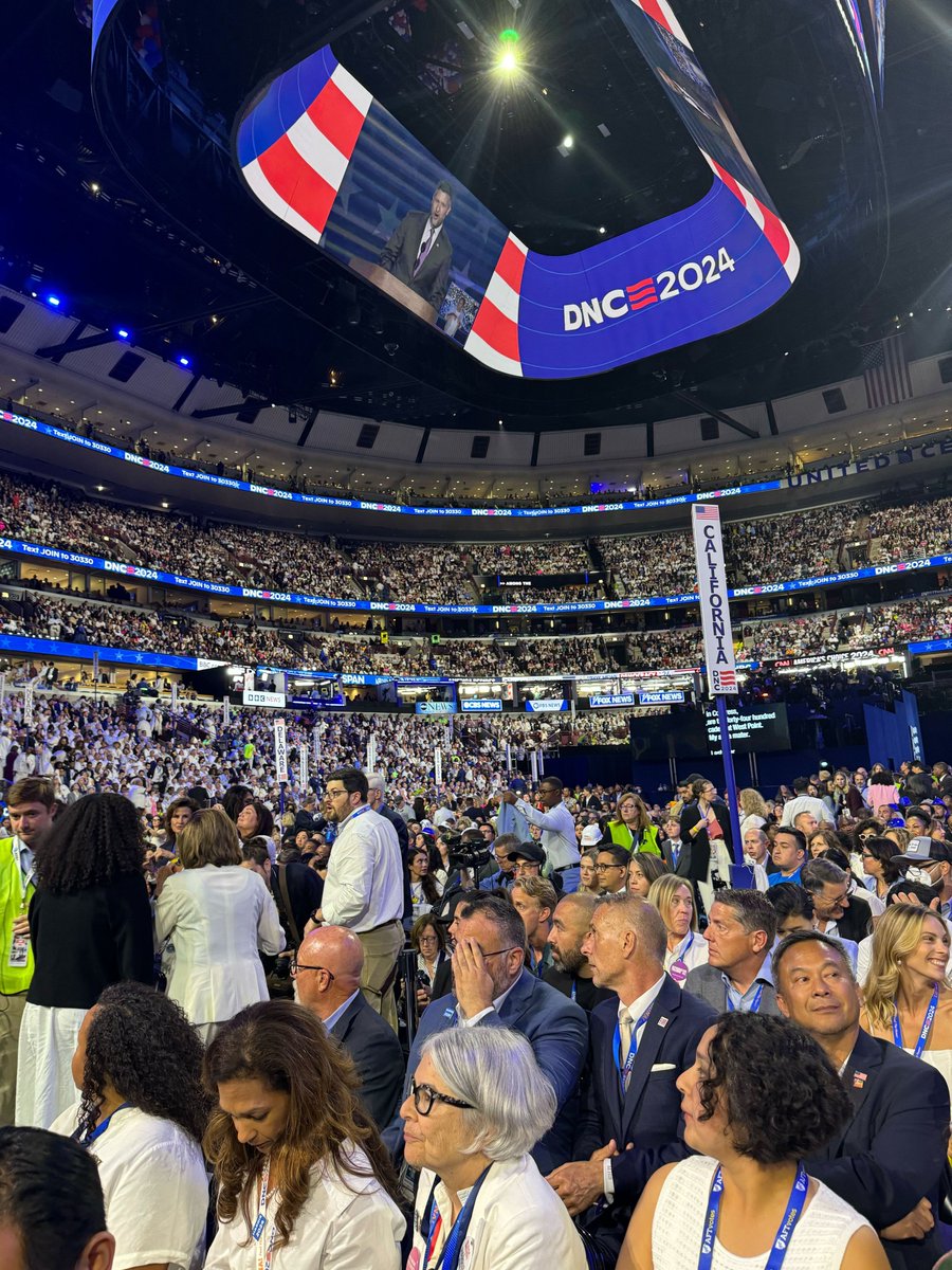 Day 4, and California is ready for <a href="/KamalaHarris/">Kamala Harris</a>! #DNC2024
