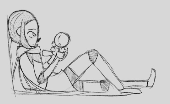 ophelliate's tweet image. i forgot when i doodled a young karai a while ago #tmnt #crimeturtles