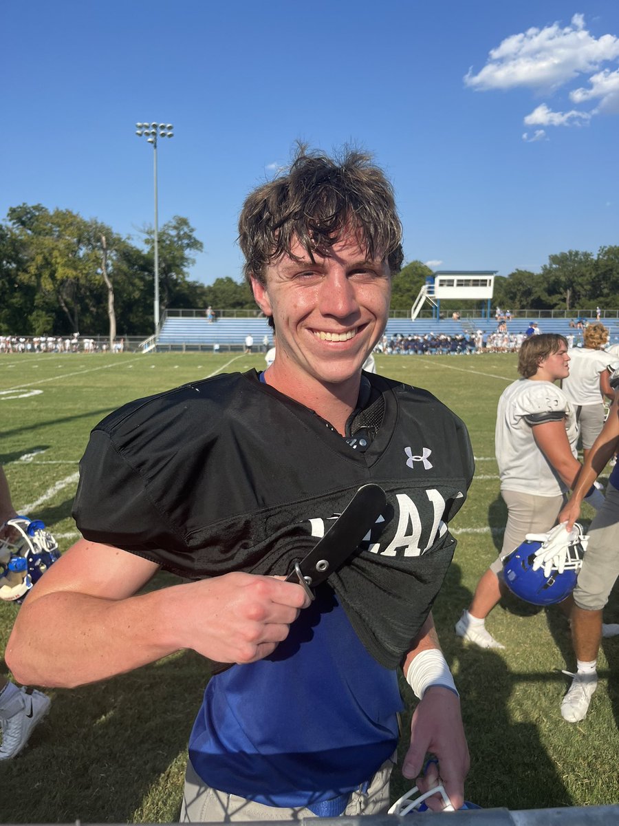 HaleyDWheeler's tweet image. Another hot scrimmage 💙🏈 #junioryr