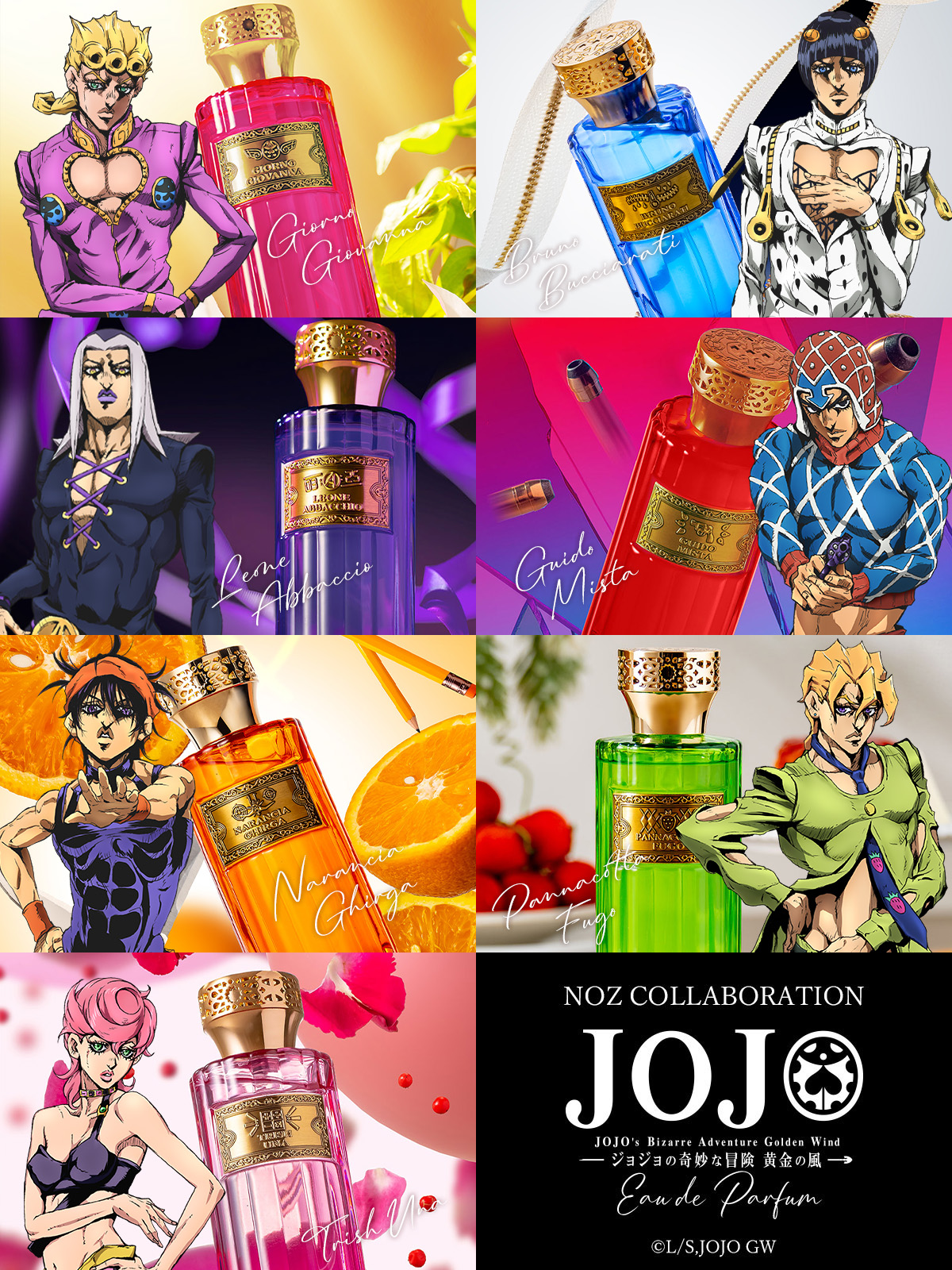 JOJO (ジョジョ) ナランチャ・ギルガ MASTERLISE D賞 ジョジョの