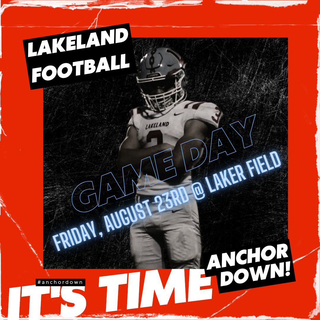 It's time...
#anchordown