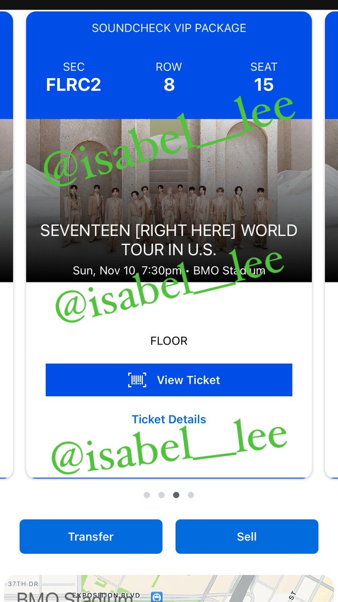 isabel__lee's tweet photo. WTS SEVENTEEN LA DAY 1+2 

d1 2x FLDCLB Row C Seat 13+14 (bought for platinum pricing)

d2 2x vip soundcheck tickets FLRC2 Row 8 Seat 15+16

friend got us VIP day 1 &amp; don't want to pay for 2 days of VIP

can send additional proof+ft, dm me

#seventeen #seventeentickets https://t.co/hgBEMU2BEw