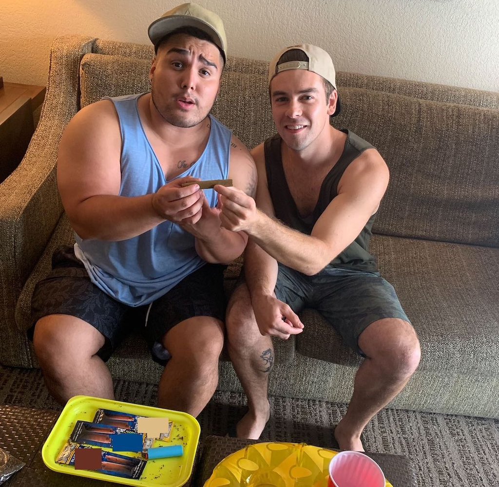 Candid photo of me and my boy hector moments before lighting up a fat jode. Can’t wait to ride this high to be honest. #bordercontrol #lettheboysthrew #openthegates