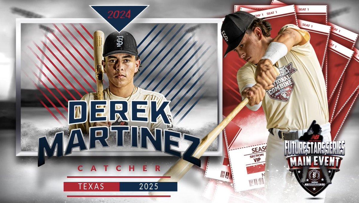 Thank you <a href="/_JeremyBooth/">Jeremy Booth</a> and <a href="/ftrstarsseries/">New Balance 𝗙𝘂𝘁𝘂𝗿𝗲 𝗦𝘁𝗮𝗿𝘀 𝗦𝗲𝗿𝗶𝗲𝘀</a> for this opportunity! Can’t wait to go compete at <a href="/GlobeLifeField/">Globe Life Field</a>! 
<a href="/LightsOutBaseb1/">USA Prime San Antonio</a> <a href="/Lobosbaseballsa/">Lobos Baseball</a> <a href="/BaseballPieper/">Pieper Warriors Baseball</a>