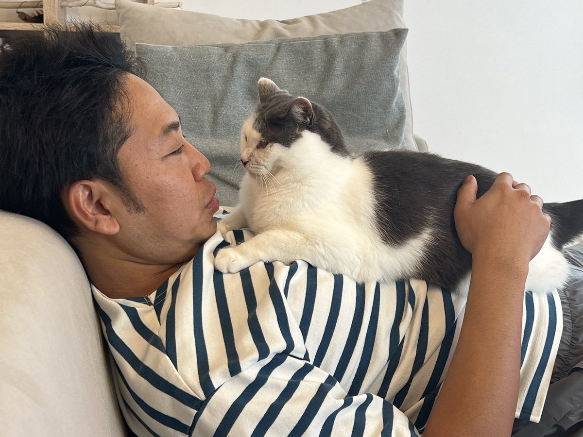 朝からイチャイチャ