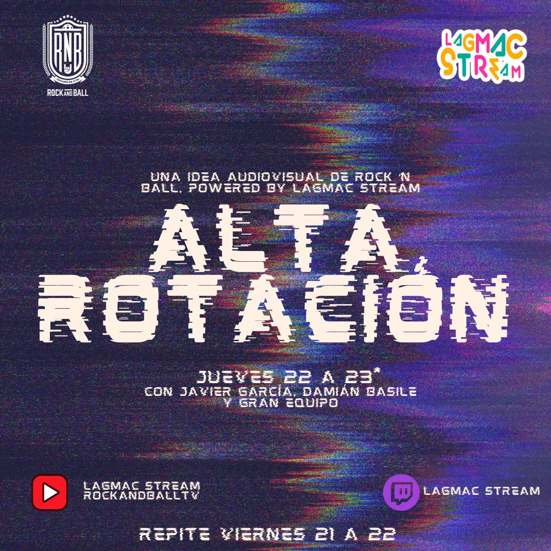 AIREEEE

Ya estamos en vivo hasta las 23hs por <a href="/LAGMACSTREAM/">LAGMAC</a> 

💻 youtube.com/live/6hMEbaX-6…

📺 twitch.tv/lagmacstream