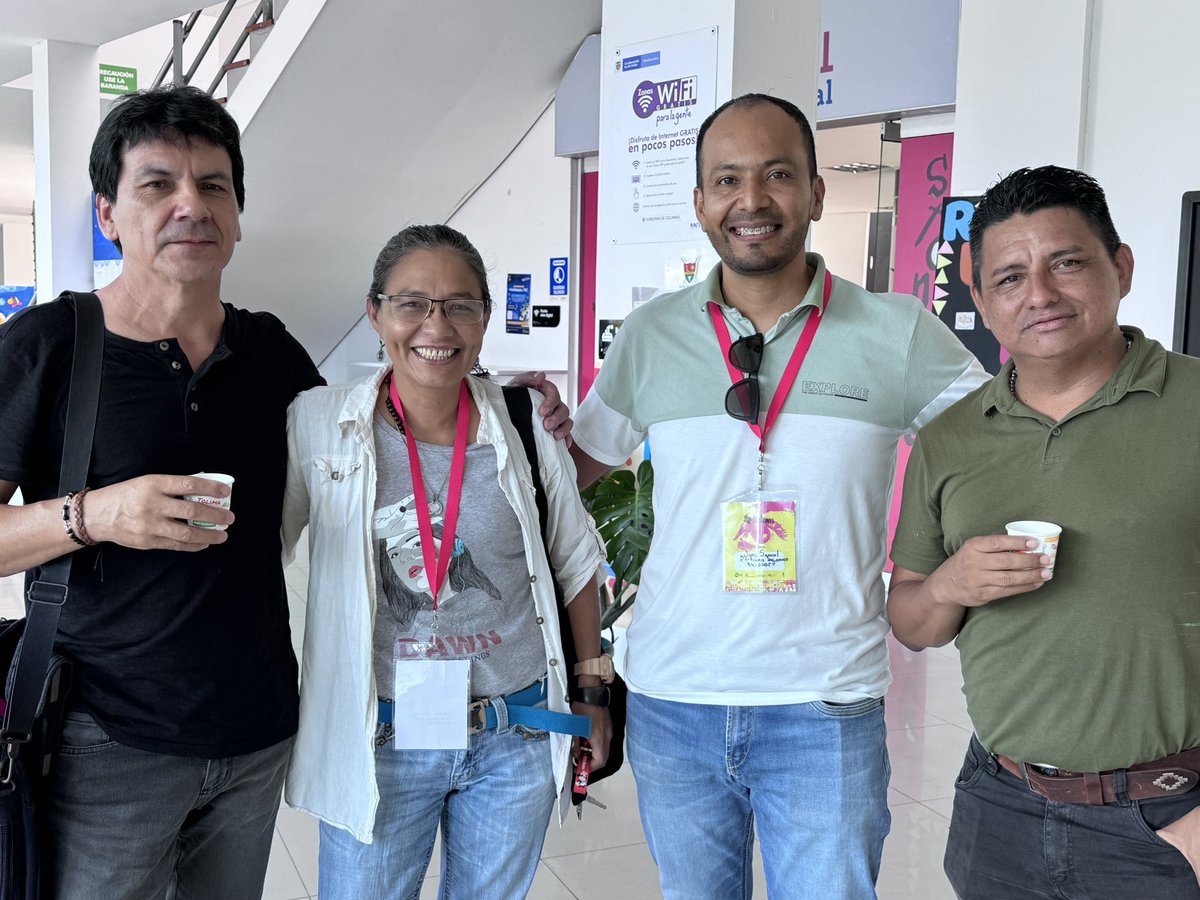 BAM_Bogota's tweet photo. 🎬 Así finalizo la agenda de nuestro segundo día en #BAMYopal, nuestros asistentes aprendieron nuevas formas de relacionamiento para aplicarlo en sus proyectos y seguir creciendo en la industria audiovisual.
#BAMYopal #CineColombiano #BAM #BAMRegiones https://t.co/t6ilGcwZTm