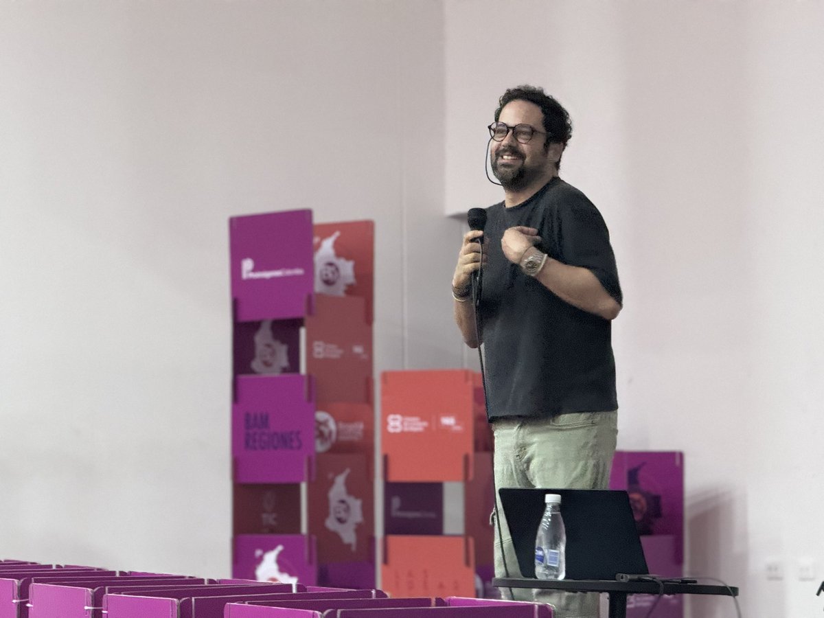 BAM_Bogota's tweet photo. 🎬 Así finalizo la agenda de nuestro segundo día en #BAMYopal, nuestros asistentes aprendieron nuevas formas de relacionamiento para aplicarlo en sus proyectos y seguir creciendo en la industria audiovisual.
#BAMYopal #CineColombiano #BAM #BAMRegiones https://t.co/t6ilGcwZTm