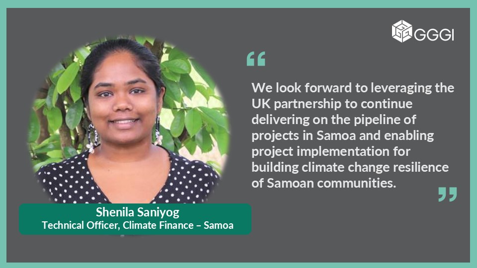 🌟Meet Shenila Saniyog, GGGI’s Technical Officer for Climate Finance Access and Absorption! 🌟 Shenila is working on the Climate Finance Access, Absorption, and Implementation Project in Samoa funded by <a href="/FCDOGovUK/">Foreign, Commonwealth & Development Office</a>, since January 2024.
🔗 To find out more: bit.ly/3XcoIku