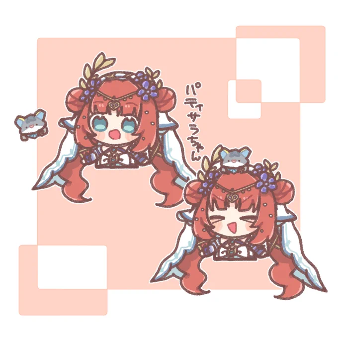 ニィロウとパティサラ #原神 #GenshinImpact 