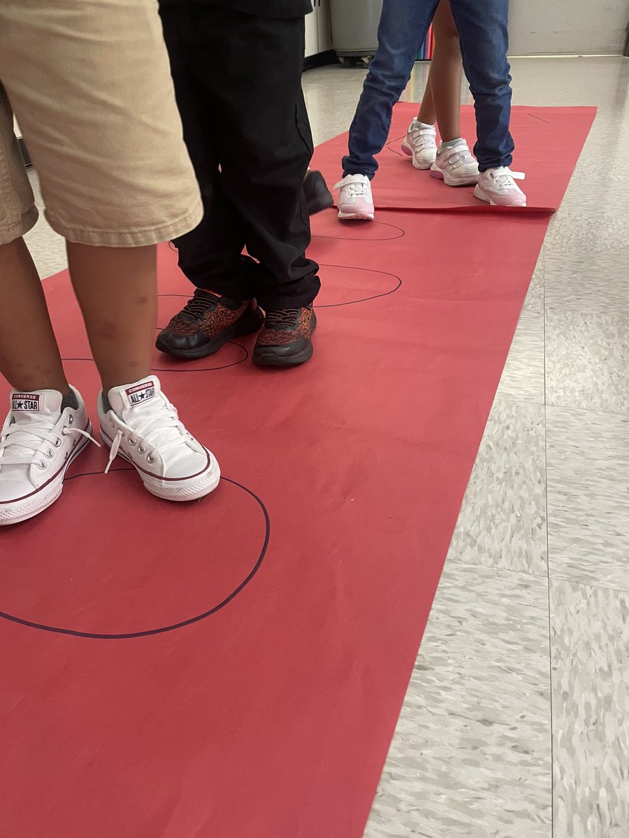 Wendy Bryant, M. Ed., MSA, NBCT (@motley_wendy) on Twitter photo Kinders first day of art class at JR Ingram Elementary School <a href="/leecoschoolsnc/">Lee County Schools</a> learn about various types of lines by walking the lava line and drawing lines! 📈〰️➿ Kinders first day of art class at JR Ingram Elementary School <a href="/leecoschoolsnc/">Lee County Schools</a> learn about various types of lines by walking the lava line and drawing lines! 📈〰️➿
