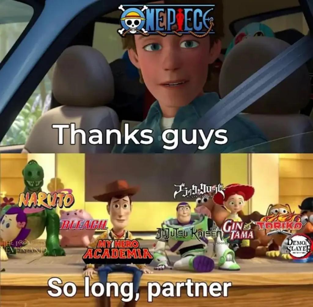 DailyOPMemes's tweet photo. One Piece x Other Anime https://t.co/VimIIr7cHK