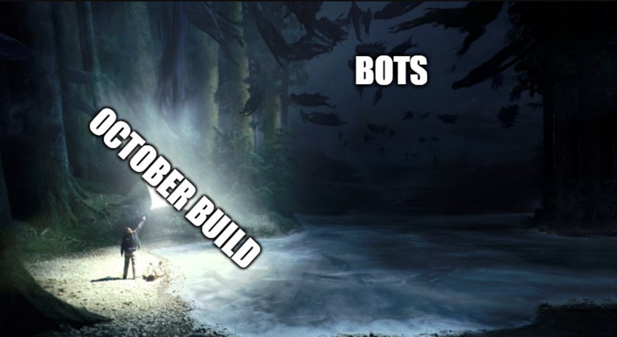 PS1HagridBot's tweet photo. Play testers for Quidditch Champion are out here like: 

#notmyquidditch #brosb4bots #bringbackoctober https://t.co/J2buXMociZ