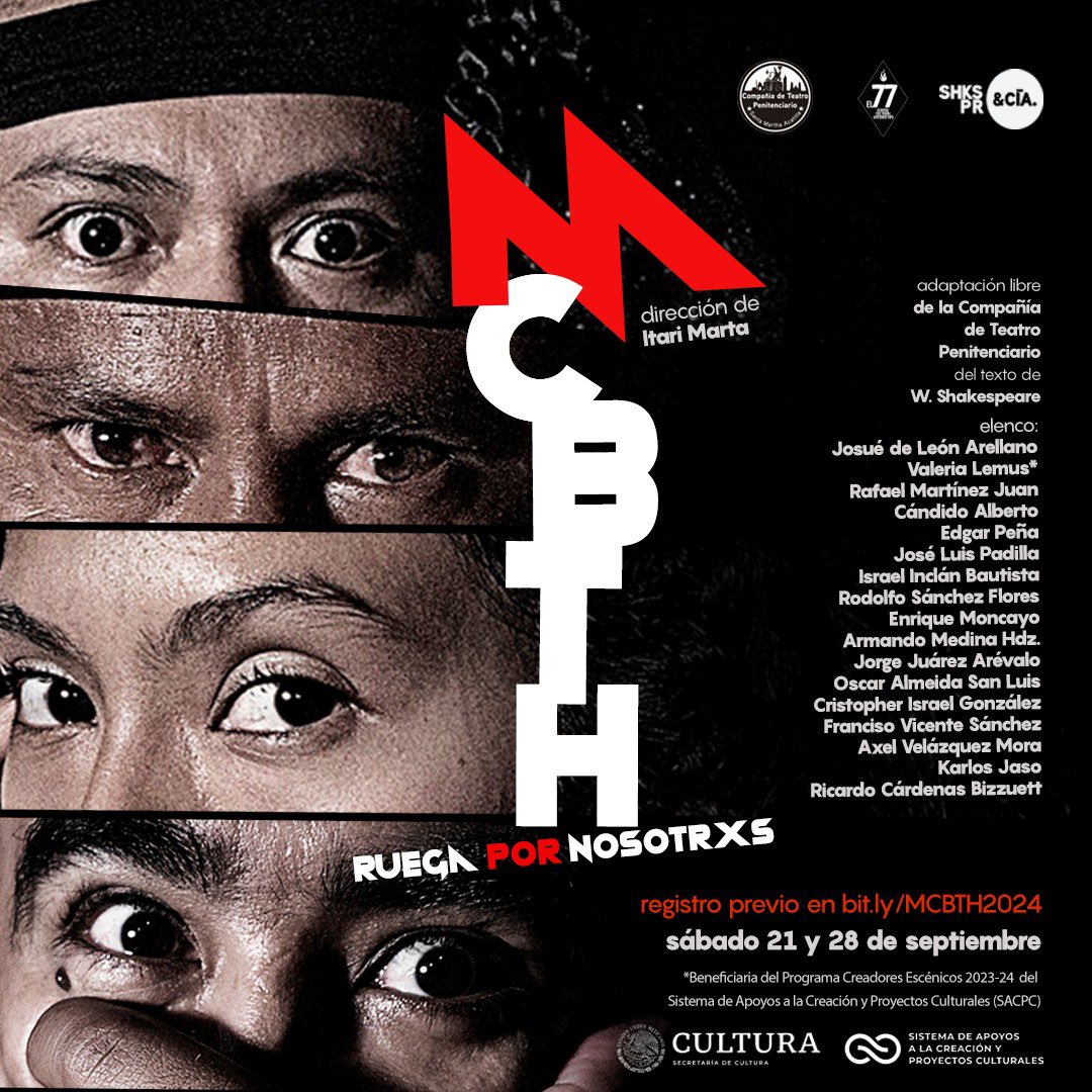 #𝐌𝐂𝐁𝐓𝐇 [𝐑𝐮𝐞𝐠𝐚 𝐩𝐨𝐫 𝐍𝐨𝐬𝐨𝐭𝐫𝐱𝐬] 🔥

‼️Ánimo delincuencia que estamos de regreso‼️
🗣️Nos vemos los sábados 21 y 28 de septiembre🗣️

REGISTRO PREVIO:
🔗bit.ly/MCBTH2024