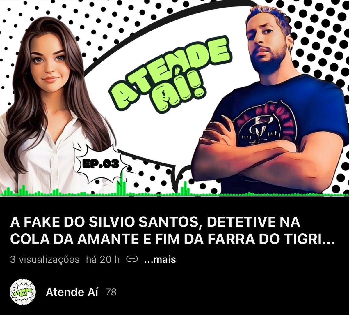 crushdobbb20's tweet image. O episódio novo tá liberado!!! 
CLICA AQUI 
youtu.be/alSSODhCLj8