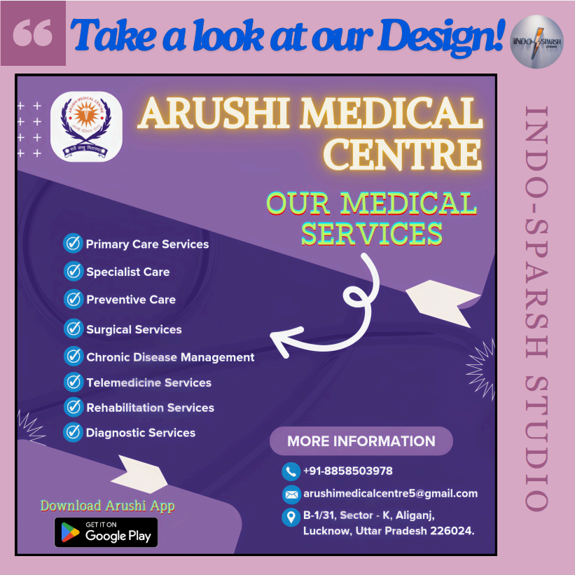 IndoSparsh's tweet photo. Check Out Our Stunning Social Media Design for Arushi Medical Centre!  Contact Us - 8005351770! 🌟✨
#GraphicDesign #CreativeDesign #DesignServices #VisualArt #MarketingDesign #PackagingDesign #BrochureDesign #LabelDesign #LetterheadDesign #ProfessionalDesign #BusinessBranding https://t.co/EQC51NKqoe