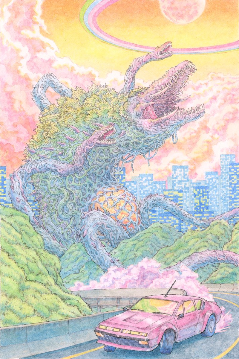 Biollante, a deep cut for the Godzilla fans ❤️‍🔥 If you recognize the car I’m already on my way to your house to personally high five you 🙏🌈
#evangelion #sailormoon #godzilla
