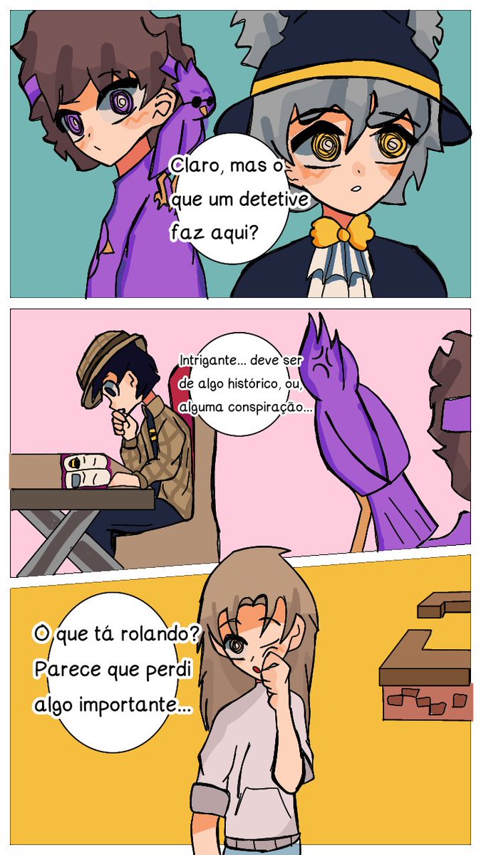 Quadrinhos Da LEGIÃO!!
⭐| RT e Curte para essa arte incrível chegar para mais pessoas possíveis
🔔|  Amanhã 3 Novas Paginas!!

🎀• Feito por: @dupshaha | #legiao #minecraftlegiao