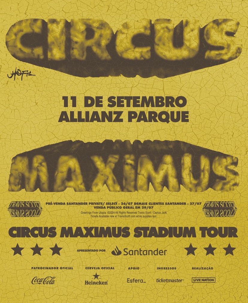 Vendo Ingressos: 

Travis Show em SP:

•Cadeira Inferior Inteira - 900 (Preço que Paguei)
•Pista Meia - 450  (Preço que Paguei)

#travisscott #show #ingresso #circus #sp #allianzparque
