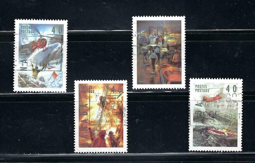 LvStamps's tweet image. From the 1991 Dangerous Occupations set.

#skipatrol #firefigher ##police #searchandrescue #jobs #occupations #canada #stamp #canadaset #