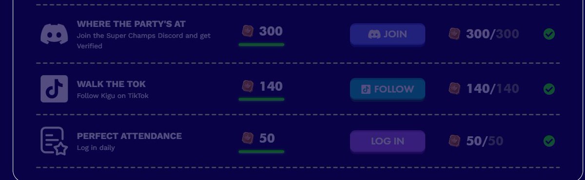 I just completed the SUPERCHAMPS x QUEST  bullet league $CHAMP #YGGxBulletLeague #YGGGAPS6
<a href="/YieldGuild/">Yield Guild Games</a>
<a href="/SuperChampsHQ/">Super Champs</a>
.