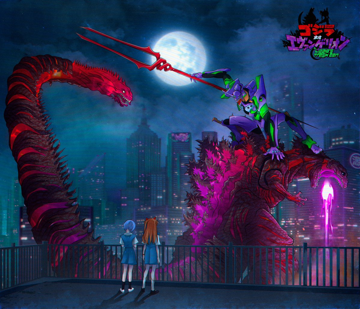 TrashLizzie's tweet photo. Hey! here's my Evangelion X Shin Godzilla that i've been working on for like 2 weeks now, hope u guys like it!
#Godzilla #shingodzilla #Evangelion #neongenesisevangelion #asuka https://t.co/bxqMts0q1P